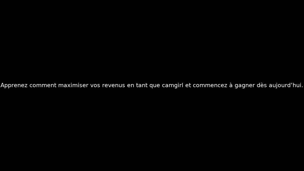 Apprenez comment maximiser vos revenus en tant que camgirl et commencez à gagner dès aujourd’hui.