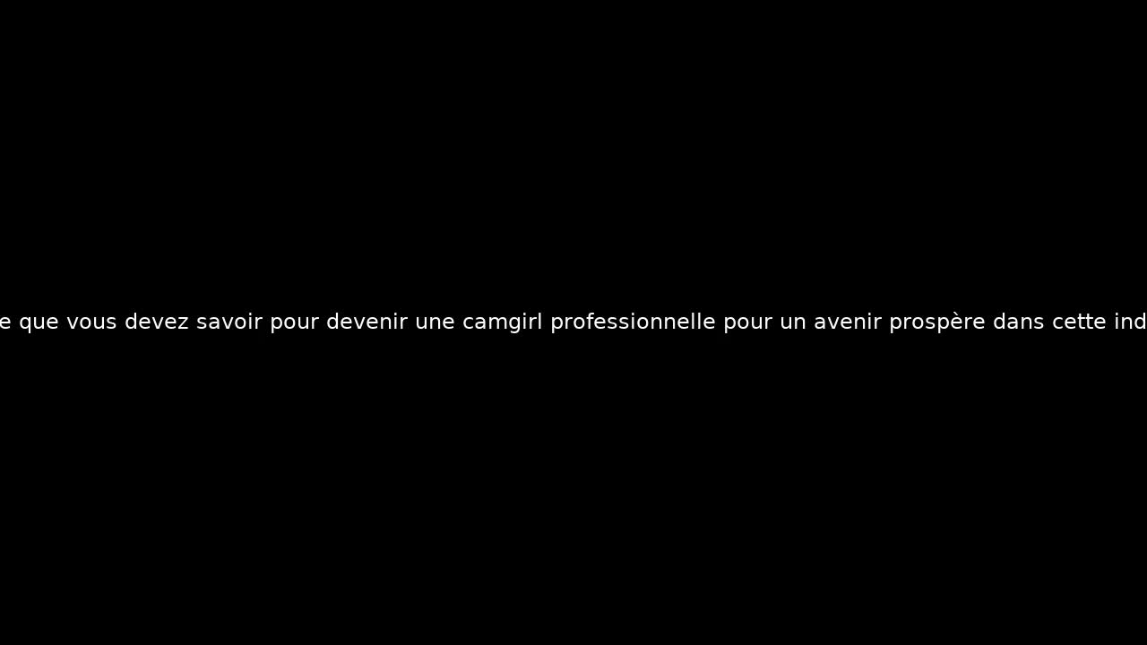 Tout ce que vous devez savoir pour devenir une camgirl professionnelle pour un avenir prospère dans cette industrie.